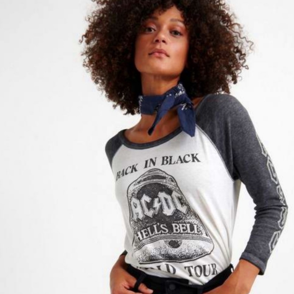 Lucky Brand | ACDC Raglan Thermal Tee